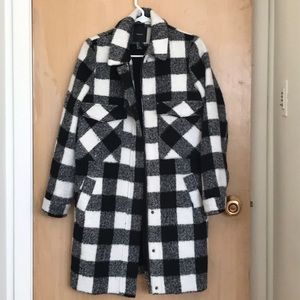 Checkered winter jacket